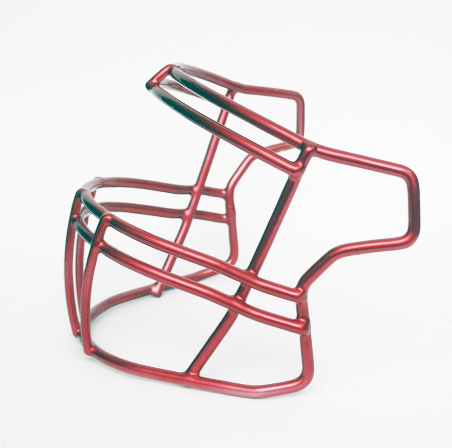 Red Chrome / Metallic Riddell SF-2BD SpeedFlex Football Helmet Facemask