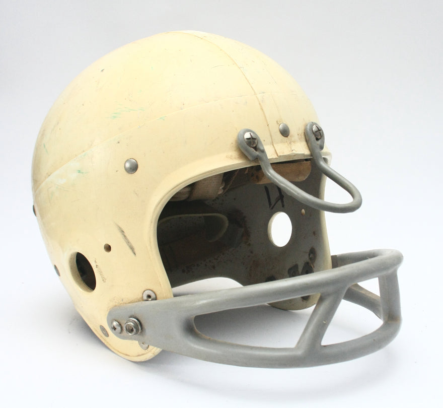 Vintage Pro Grade Game Used 1960s Riddell Suspension Style Football Helmet