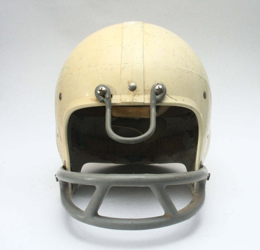 Vintage Pro Grade Game Used 1960s Riddell Suspension Style Football Helmet