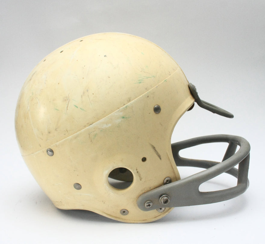 Vintage Pro Grade Game Used 1960s Riddell Suspension Style Football Helmet