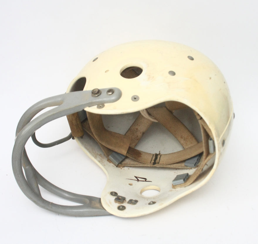 Vintage Pro Grade Game Used 1960s Riddell Suspension Style Football Helmet