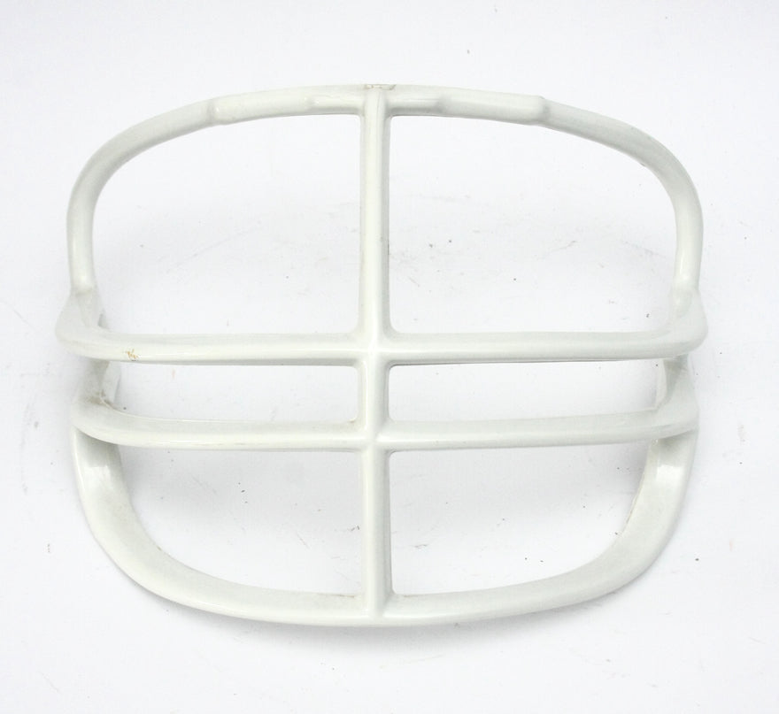 Vintage NOS 1980s Riddell Kra-Lite Football Helmet Facemask - White