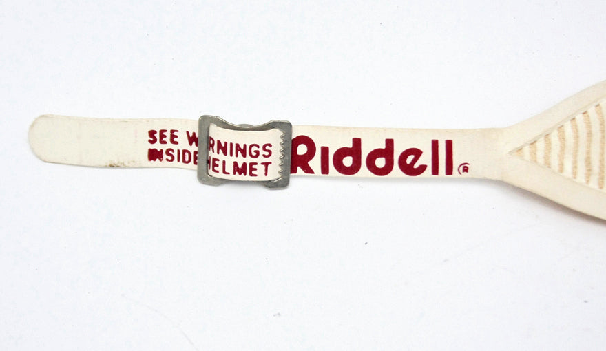 Vintage NOS 1970s 80s Riddell Two Point Football Helmet Chinstrap