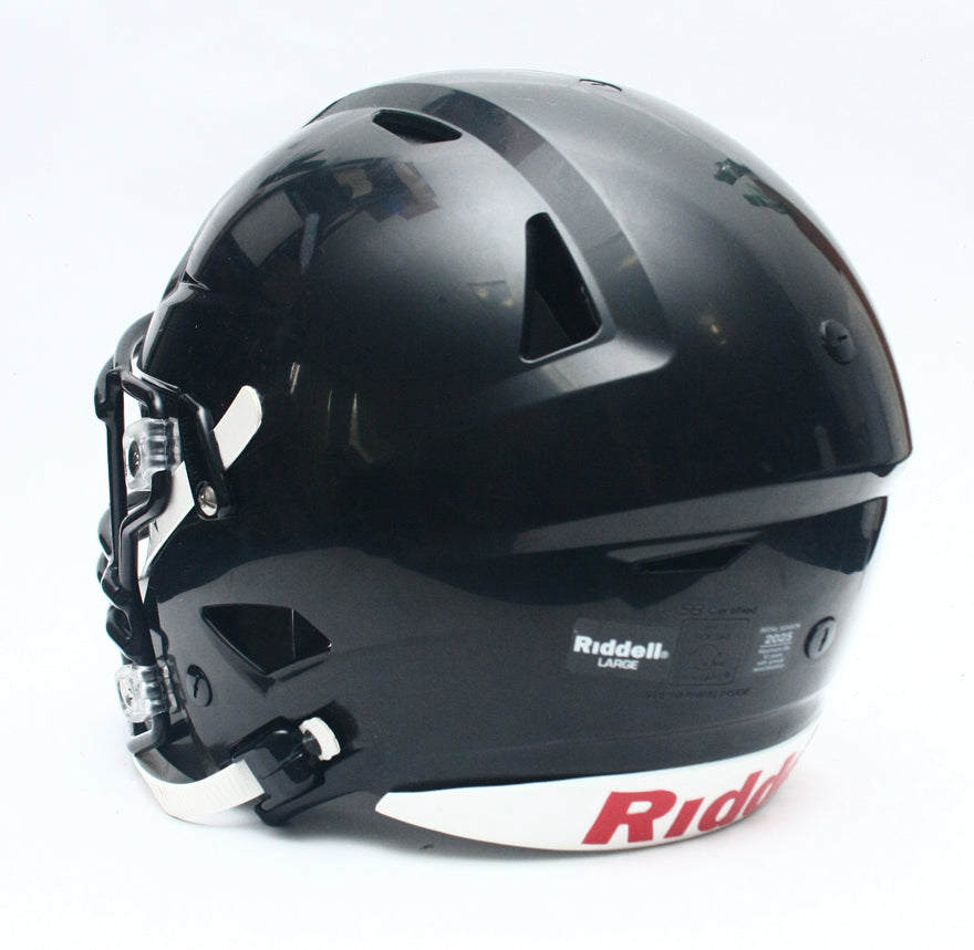 2025 Riddell SpeedFlex Football Helmet - Black - Youth Large
