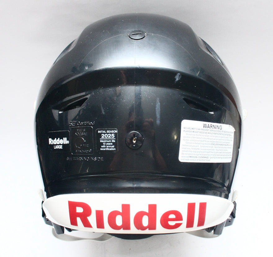 2025 Riddell SpeedFlex Football Helmet - Black - Youth Large