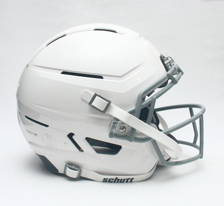 New Schutt F7 Air Youth Football Helmet - White - Youth Medium