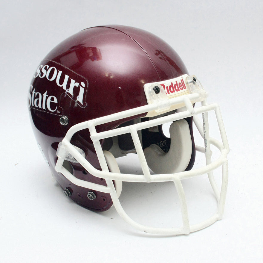 Games Used 2005-09 Missouri State Bears Riddell VSR4 Football Helmet - Large