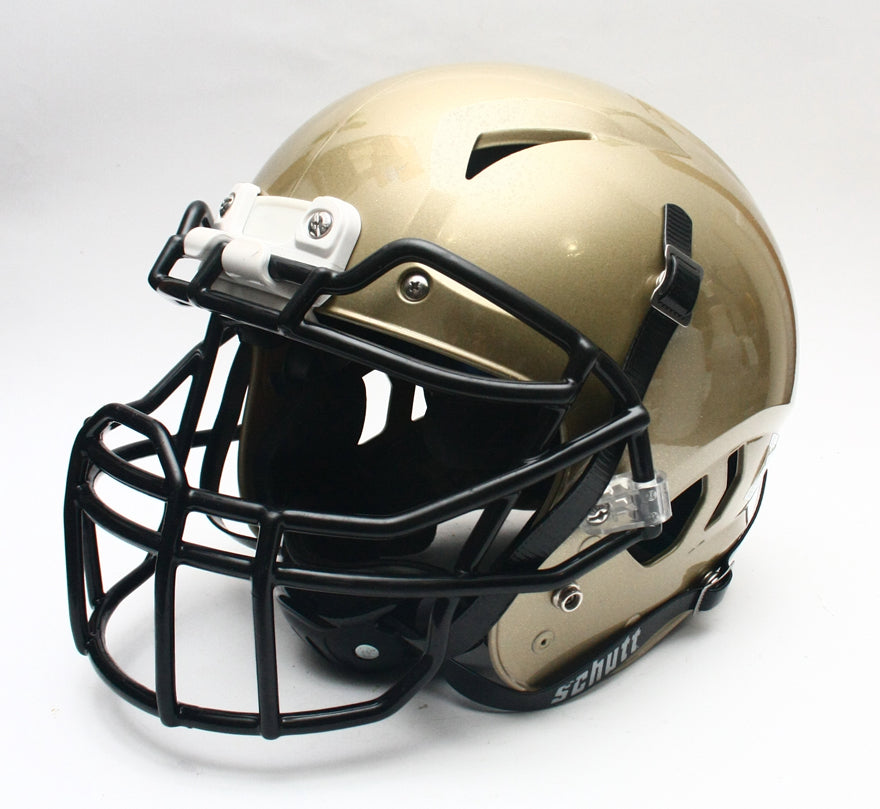 Game Used 2020 Schutt Vengeance PRO Football Helmet - Vegas Gold Metallic Large