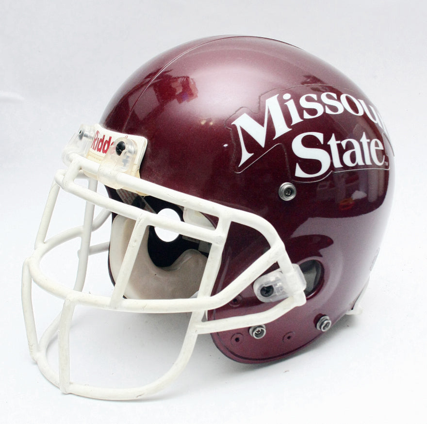 Games Used 2005-09 Missouri State Bears Riddell VSR4 Football Helmet - Large