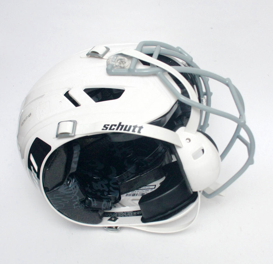New Schutt F7 Air Youth Football Helmet - White - Youth Medium