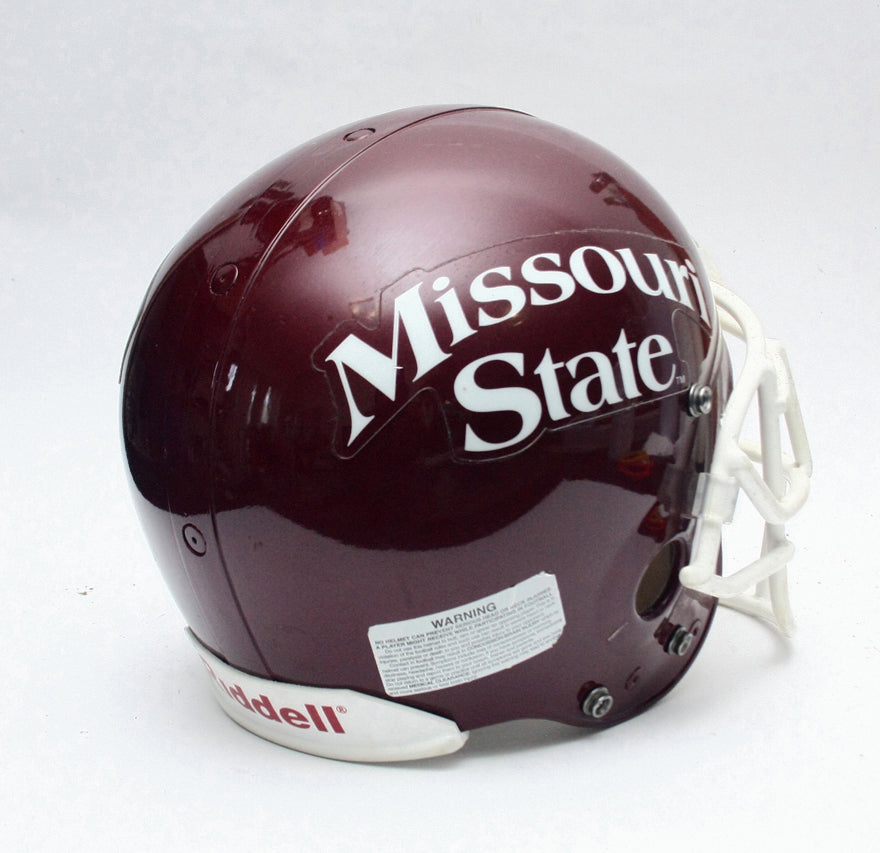 Games Used 2005-09 Missouri State Bears Riddell VSR4 Football Helmet - Large