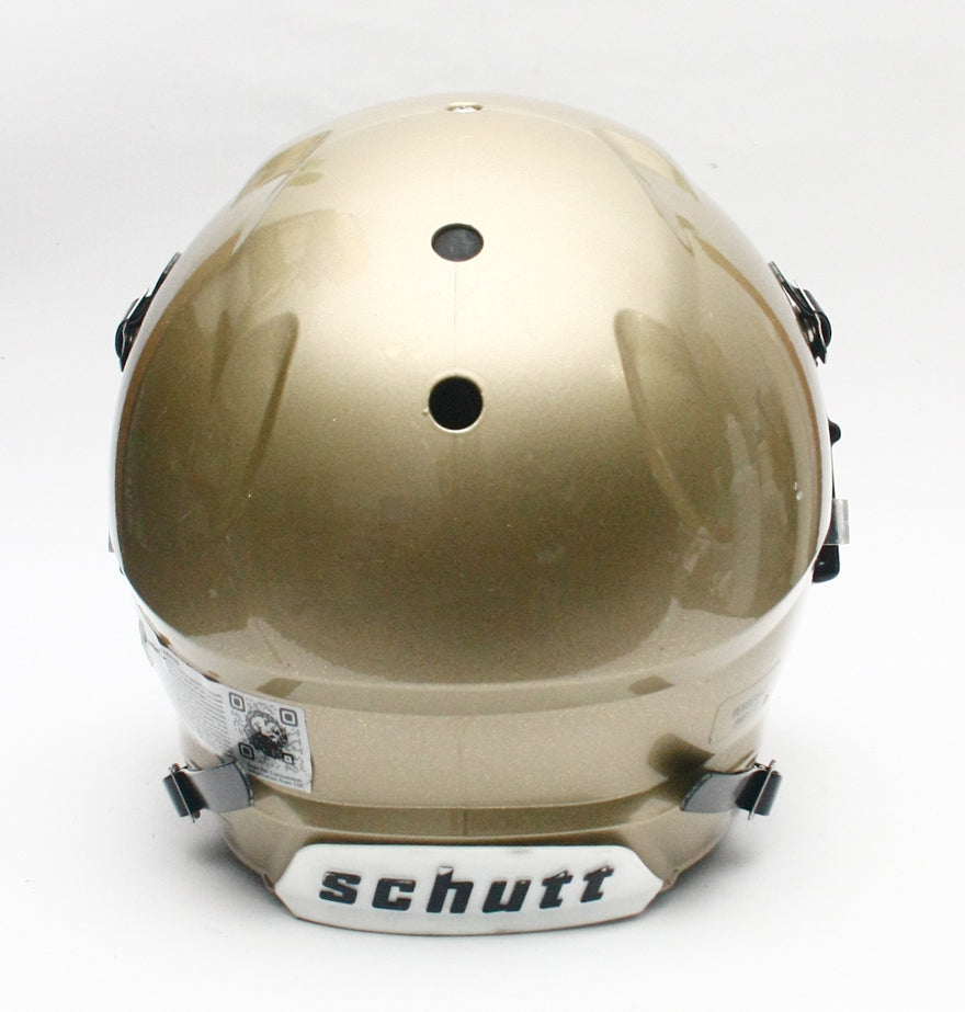 Game Used 2020 Schutt Vengeance PRO Football Helmet - Vegas Gold Metallic Large