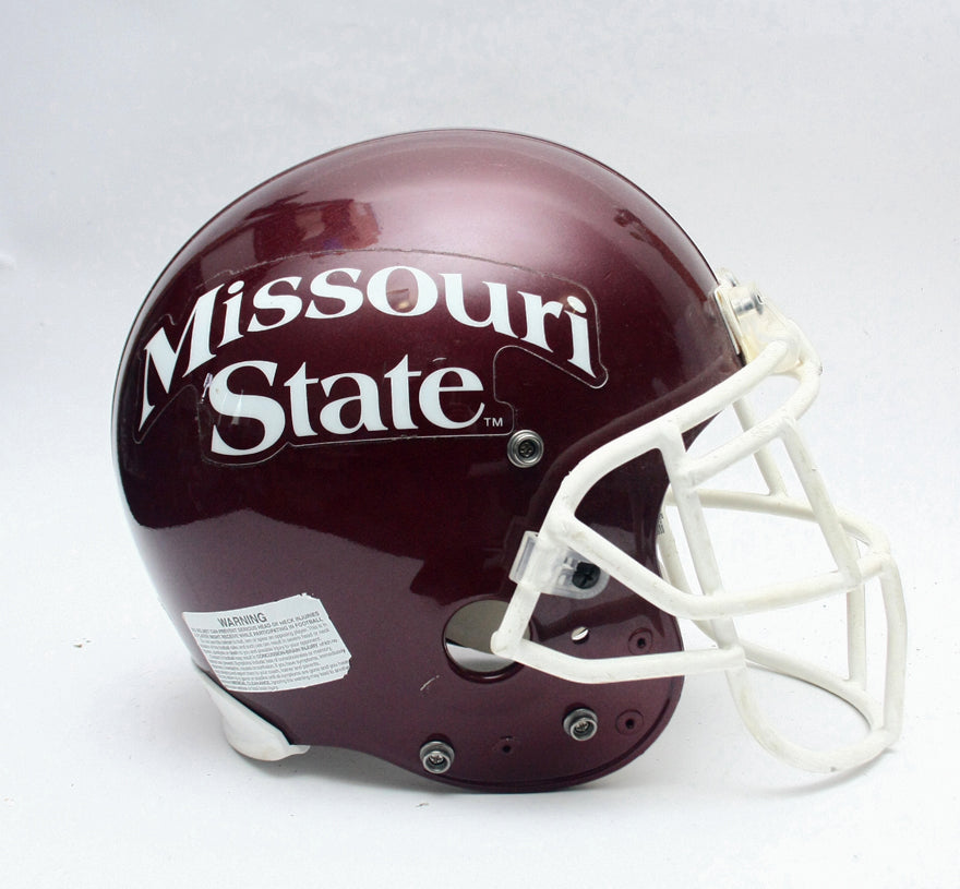 Games Used 2005-09 Missouri State Bears Riddell VSR4 Football Helmet - Large