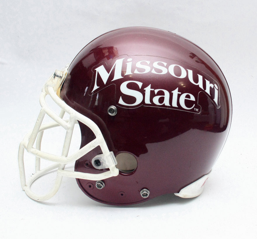 Games Used 2005-09 Missouri State Bears Riddell VSR4 Football Helmet - Large