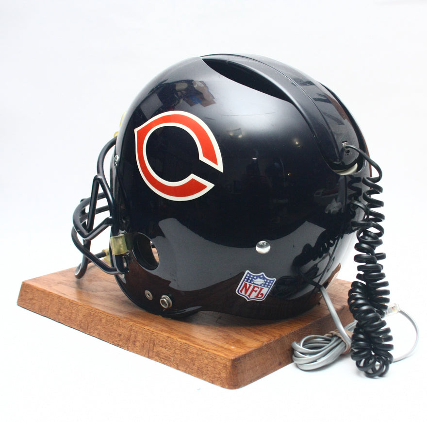 Rare Vintage 1980s Chicago Bears Nardi Draft Day Football Helmet Phone