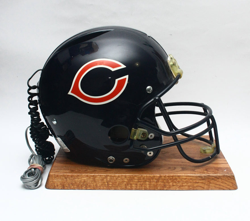 Rare Vintage 1980s Chicago Bears Nardi Draft Day Football Helmet Phone
