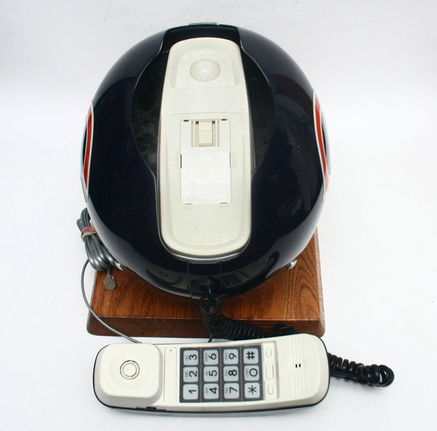 Rare Vintage 1980s Chicago Bears Nardi Draft Day Football Helmet Phone