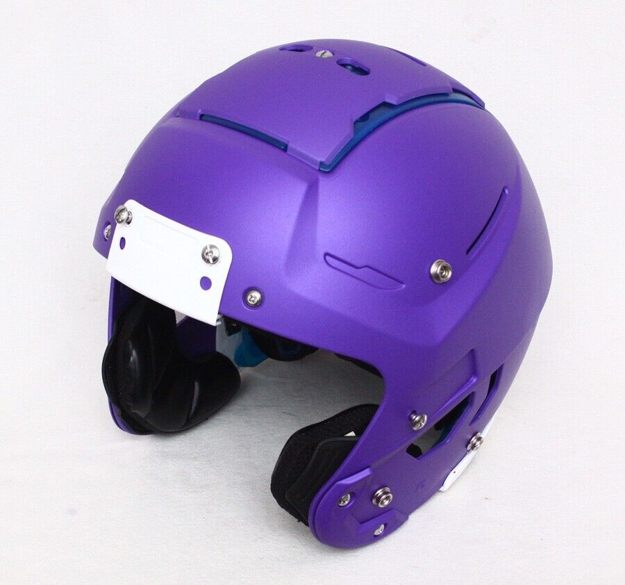 purple f7 helmet Customer SEND IN Football Helmet for Minnesota Vikings Matte Purple Me – Football Helmet Restoration Center